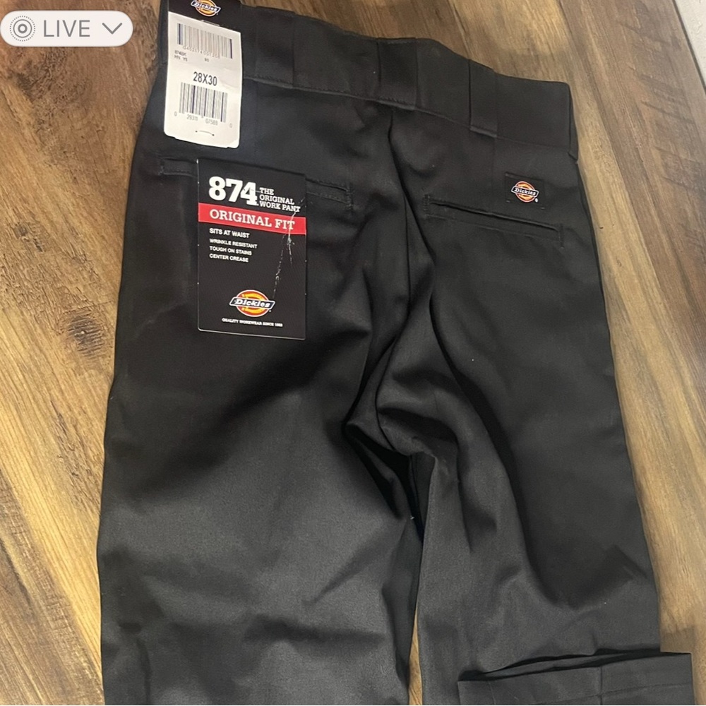 Dickies Classic Black Trousers